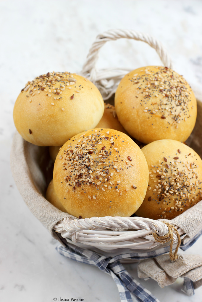 Panini con latte di soia a lievitazione naturale