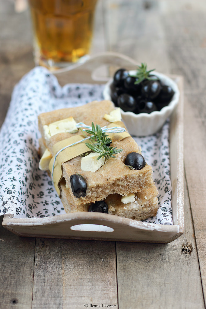 Focaccia a lievitazione naturale