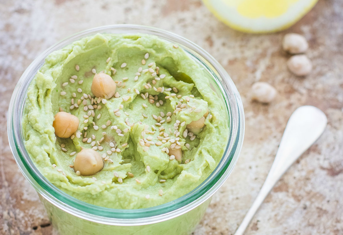 Hummus di avocado