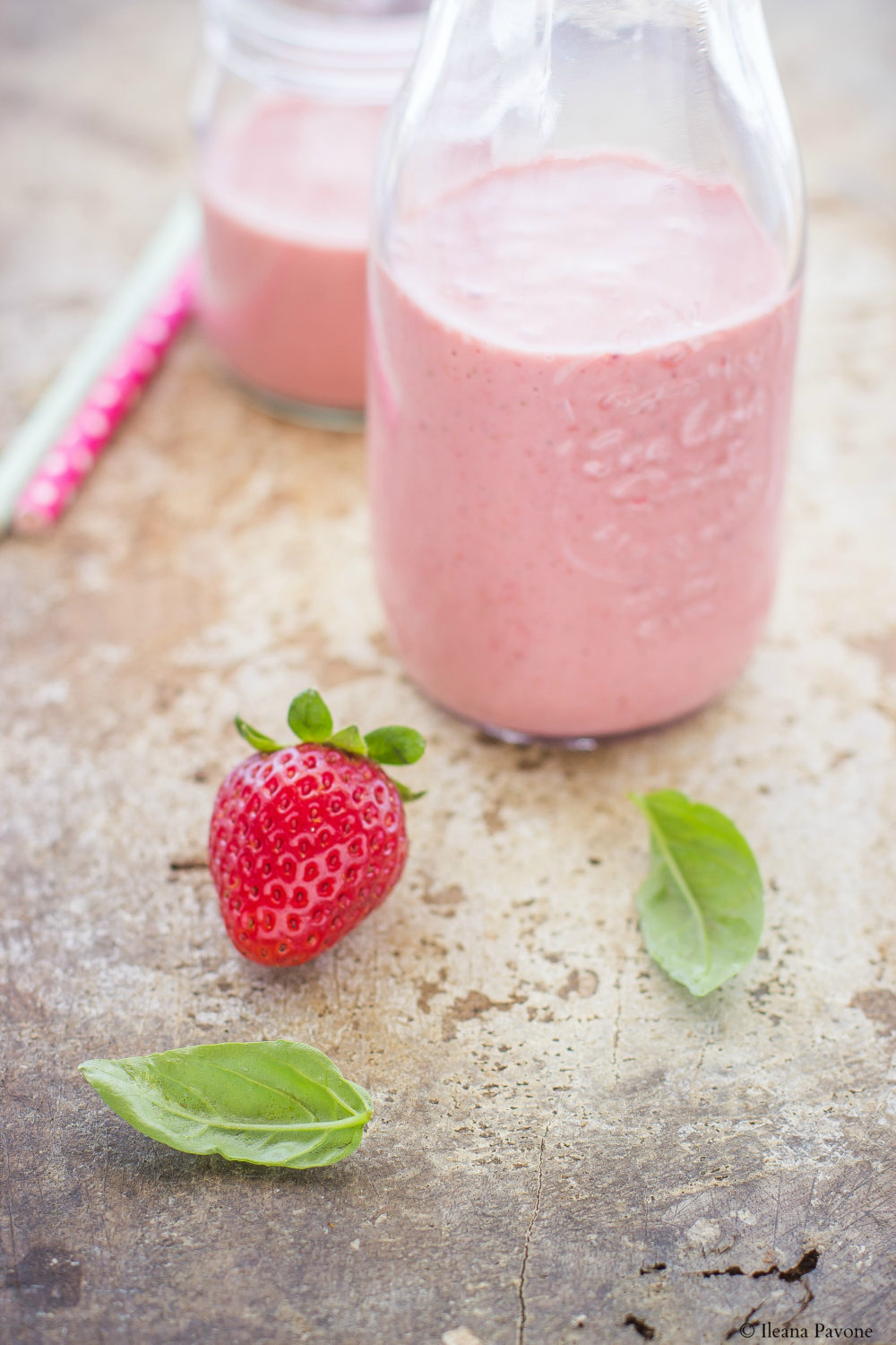 Smoothie alle fragole e basilico3