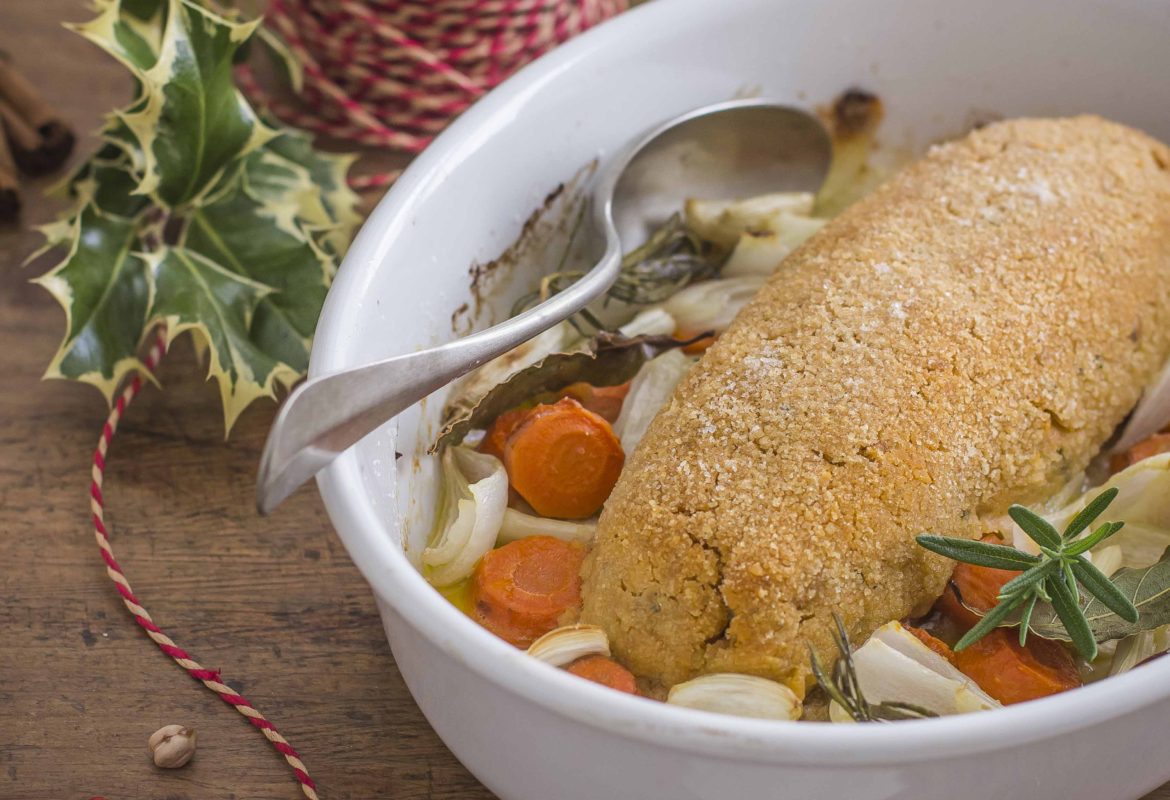 Arrosto vegetariano di ceci