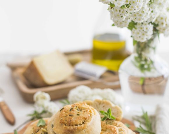 Girelle di pane alle erbe
