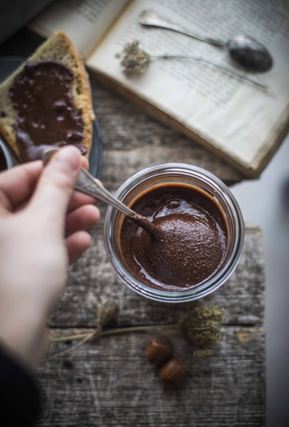Burro di nocciole e cacao